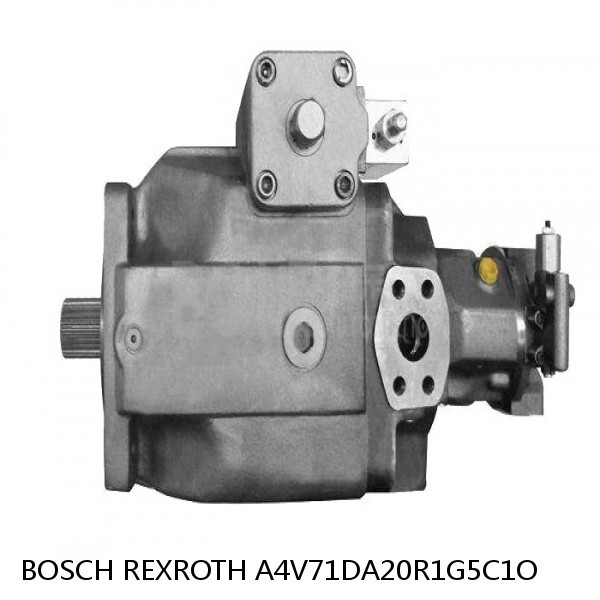 A4V71DA20R1G5C1O BOSCH REXROTH A4V VARIABLE PUMPS #1 image