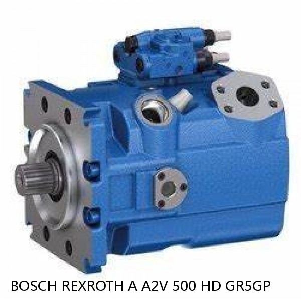 A A2V 500 HD GR5GP BOSCH REXROTH A2V VARIABLE DISPLACEMENT PUMPS #1 image